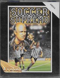 Box cover for Soccer Supremo on the Commodore Amiga.