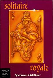 Box cover for Solitaire Royale on the Commodore Amiga.