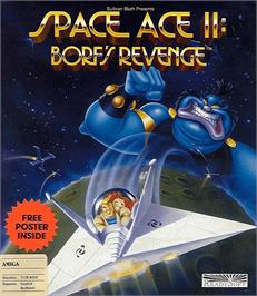 Box cover for Space Ace 2 - Borf's Revenge on the Commodore Amiga.
