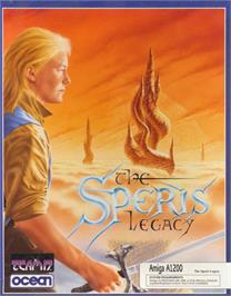 Box cover for Speris Legacy on the Commodore Amiga.