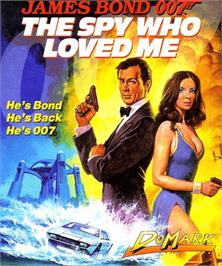 Box cover for Spy Who Loved Me on the Commodore Amiga.