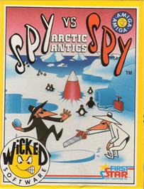 Box cover for Spy vs. Spy III: Arctic Antics on the Commodore Amiga.