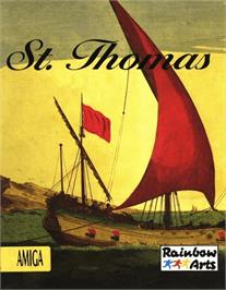 Box cover for St. Thomas on the Commodore Amiga.