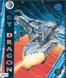 Box cover for St Dragon on the Commodore Amiga.
