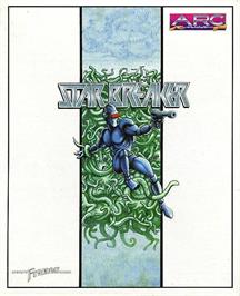 Box cover for Star Breaker on the Commodore Amiga.