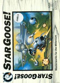 Box cover for Star Goose on the Commodore Amiga.