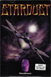 Box cover for Stardust on the Commodore Amiga.