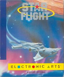 Box cover for Starflight on the Commodore Amiga.