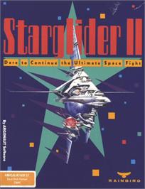 Box cover for Starglider 2 on the Commodore Amiga.