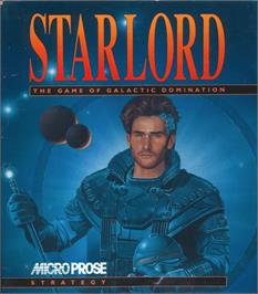 Box cover for Starlord on the Commodore Amiga.