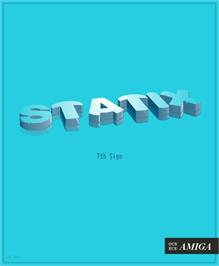 Box cover for Statix on the Commodore Amiga.