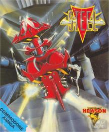 Box cover for Steel on the Commodore Amiga.