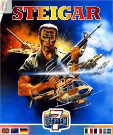 Box cover for Steigar on the Commodore Amiga.