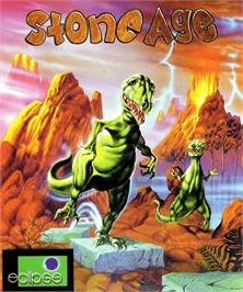 Box cover for Stoneage on the Commodore Amiga.