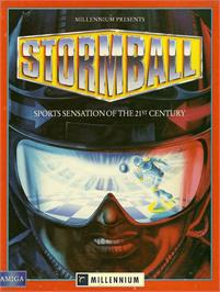Box cover for Stormball on the Commodore Amiga.