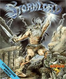 Box cover for Stormlord on the Commodore Amiga.