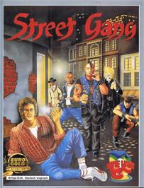 Box cover for Street Gang on the Commodore Amiga.