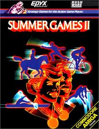 Box cover for Summer Games 2 on the Commodore Amiga.