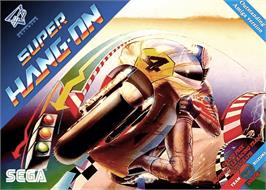 Box cover for Super Hang-on on the Commodore Amiga.