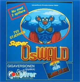 Box cover for Super Oswald on the Commodore Amiga.