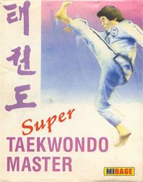 Box cover for Super TaeKwonDo Master on the Commodore Amiga.