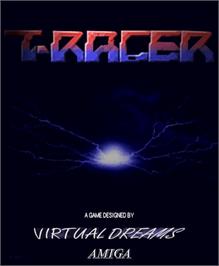 Box cover for T-racer on the Commodore Amiga.