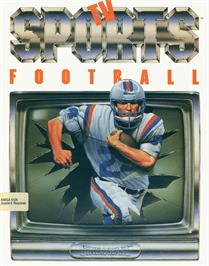Box cover for TV Sports Football on the Commodore Amiga.