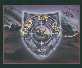 Box cover for Take 'Em Out on the Commodore Amiga.