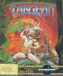 Box cover for Targhan on the Commodore Amiga.