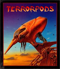 Box cover for Terrorpods on the Commodore Amiga.