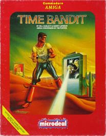 Box cover for Time Bandit on the Commodore Amiga.