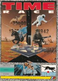 Box cover for Time Race on the Commodore Amiga.