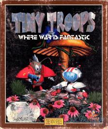 Box cover for Tiny Troops on the Commodore Amiga.