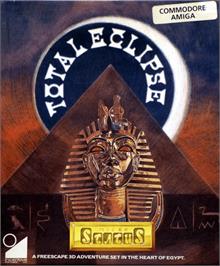 Box cover for Total Eclipse on the Commodore Amiga.
