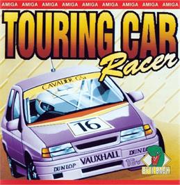Box cover for Touring Car Racer on the Commodore Amiga.