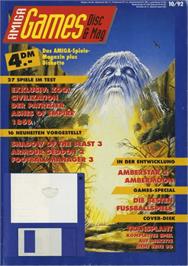 Box cover for Transplant on the Commodore Amiga.