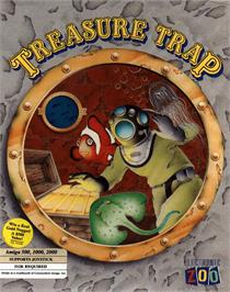 Box cover for Treasure Trap on the Commodore Amiga.