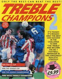 Box cover for Treble Champions 2 on the Commodore Amiga.