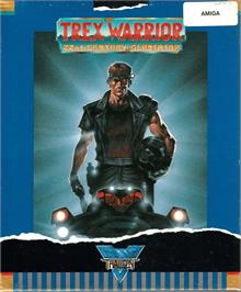 Box cover for Trex Warrior - 22nd Century Gladiator on the Commodore Amiga.