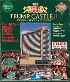 Box cover for Trump Castle 2 on the Commodore Amiga.