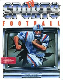 Box cover for Tv Sports Football on the Commodore Amiga.