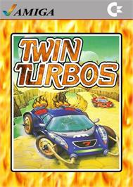 Box cover for Twin Turbos on the Commodore Amiga.