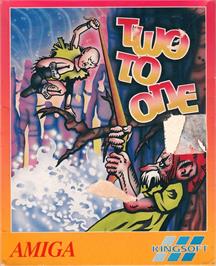 Box cover for Two To One on the Commodore Amiga.