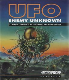 Box cover for UFO - Enemy Unknown on the Commodore Amiga.