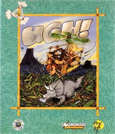 Box cover for Ugh on the Commodore Amiga.