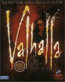 Box cover for Valhalla And The Lord Of Infinity on the Commodore Amiga.