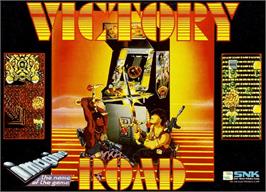 Box cover for Victory Road on the Commodore Amiga.