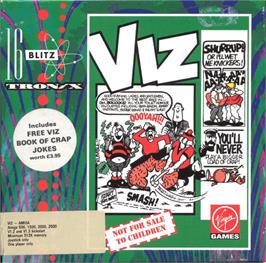 Box cover for Viz - The Game on the Commodore Amiga.