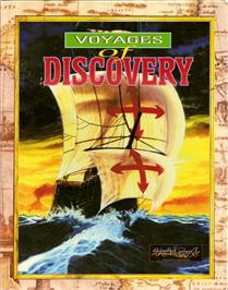 Box cover for Voyages Of Discovery on the Commodore Amiga.