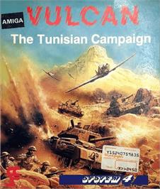 Box cover for Vulcan - The Tunisian Campaign on the Commodore Amiga.